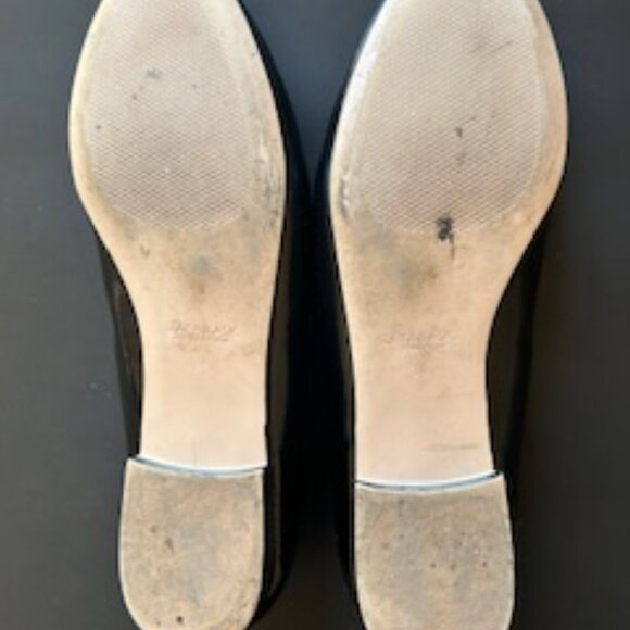 Black Loafers with Red Rose Embroidery - Picture 5 of 5